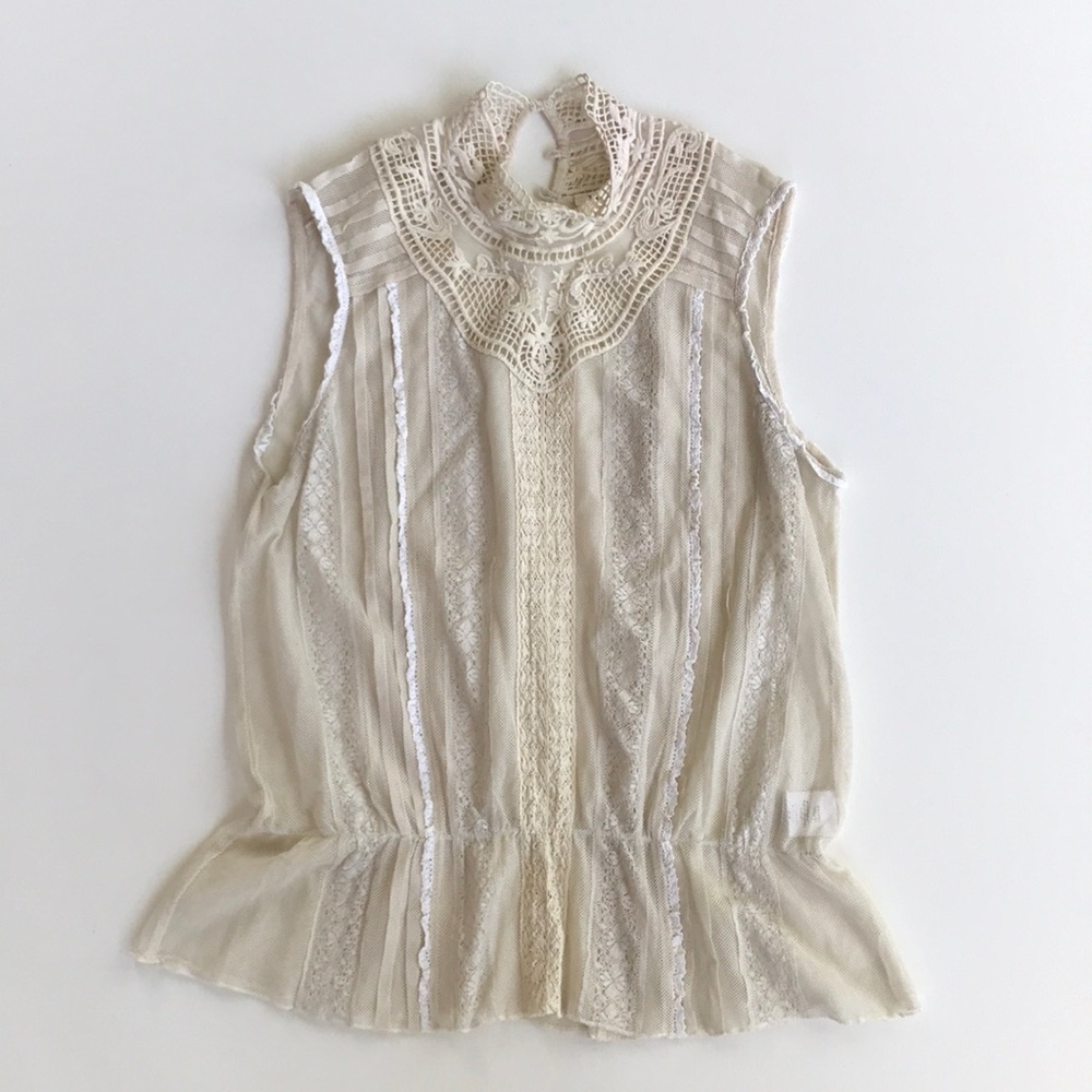 Anthropologie Tiny Brand Lace Blouse